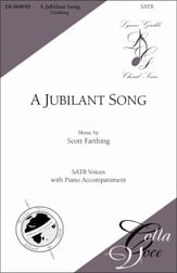 A Jubilant Song SATB choral sheet music cover
